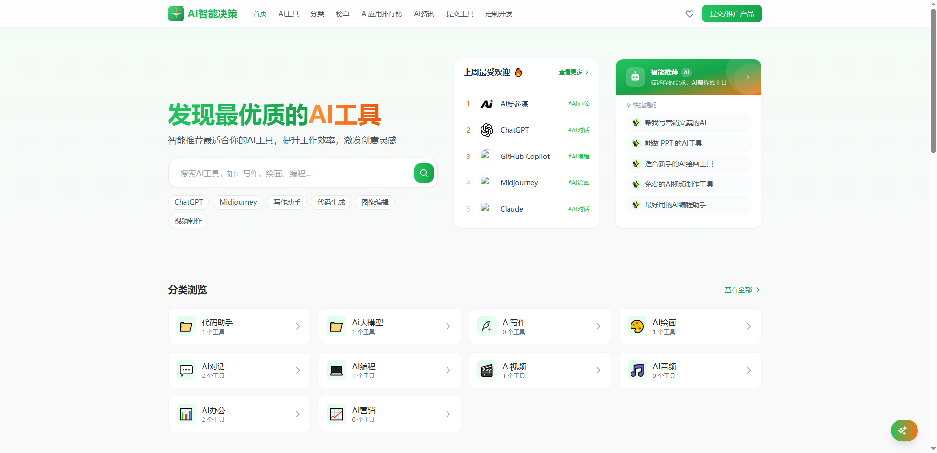 AI导航智能决策系统 AI工具系统源码 含搭建教程插图