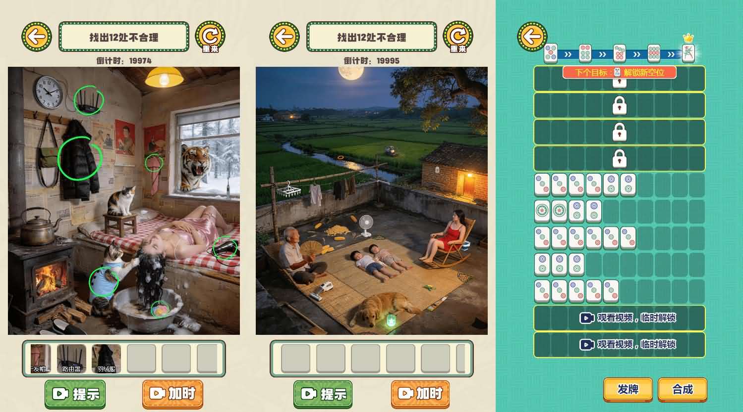 三网H5小游戏【80后真实找茬】最新整理WIN系服务端+Linux手工服务端+详细搭建教程